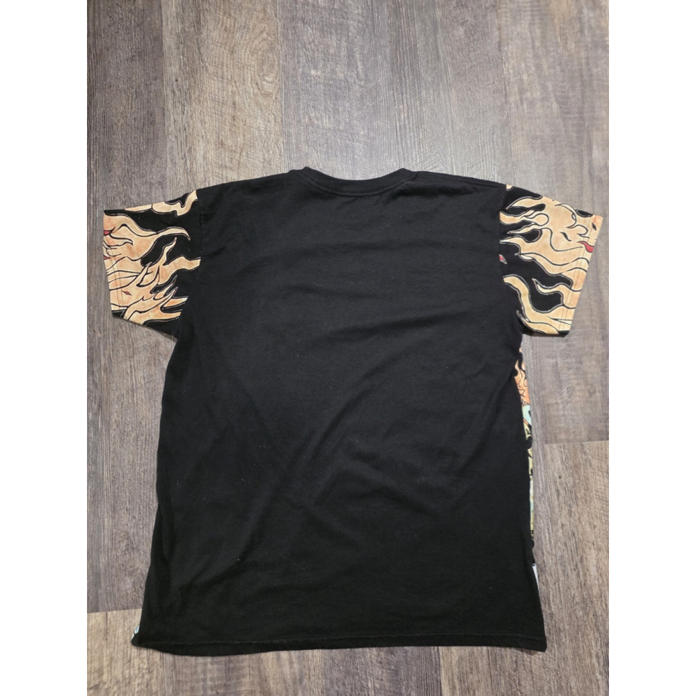 Fresh Laundry Tokyo Japan Skeleton AOP Shirt Size Large - Picture 5 of 6